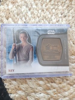 Rey bronze medalion card