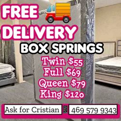 Box Springs  Twin box Full box  Queen box  King box  Bases para colchon  Box spring 