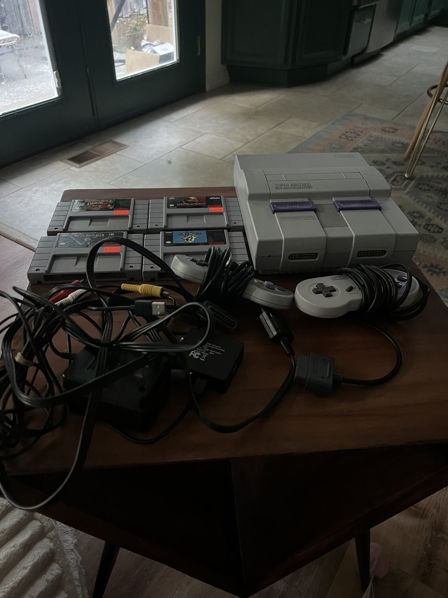 Super Nintendo W/ Games