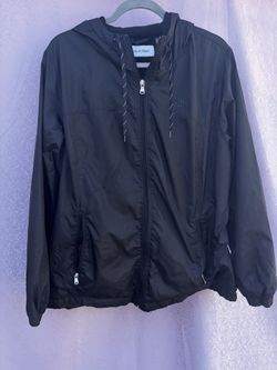 XL Black Womens Calvin Klein Hooded Jacked 