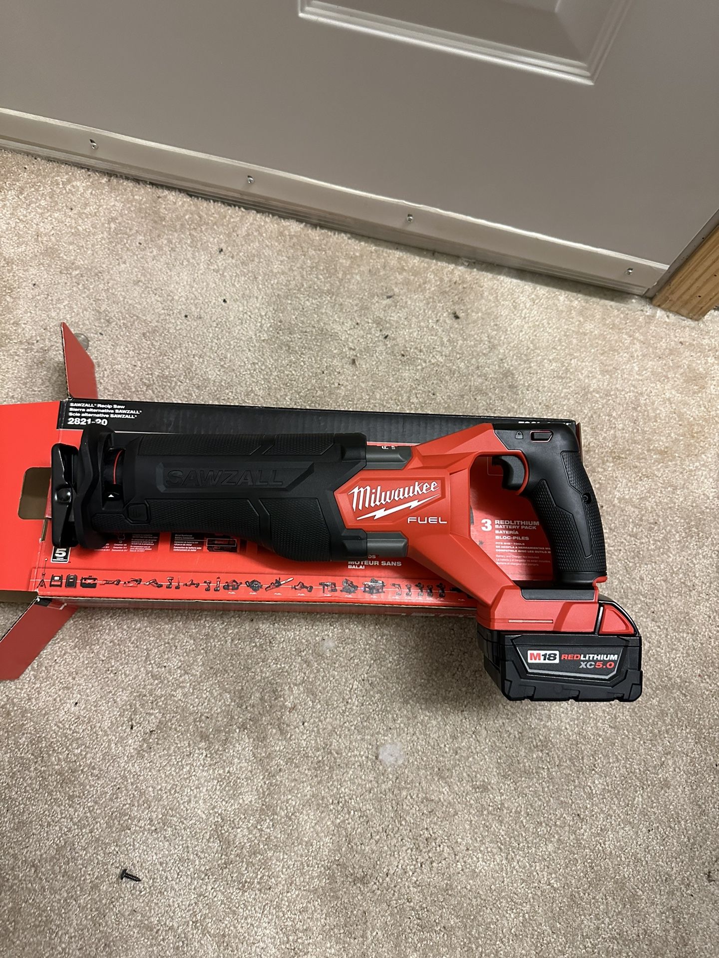 Sawzall Brand New