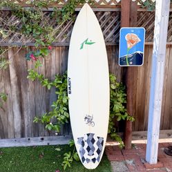 6’4 Rusty Slayer Surfboard Surf Board Step Up (not Pyzel Ghost Channel Islands sharpeye js Lost Blackbird Midlength Twin Pin Goldie Big Horse Egg)