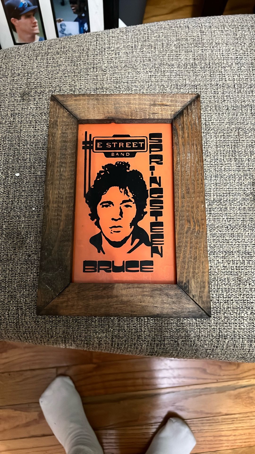 Bruce Springsteen Americana Frame Photo Carnival
