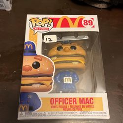 Funko Pop Officer Mac Ad Icons 