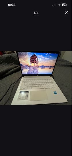 Hp laptop white