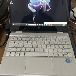 HP Pavilion x360 11.6 Inches (128GB, Intel Premium, 1.10 GHz, 4GB) Laptop - Gray