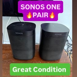 🔥 SONOS ONE GEN 2 (2x) 🔥 $200 Pair 🔥