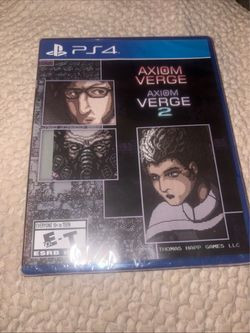 Axiom Verge 1 + 2 dual-pack | PlayStation 4 | Limited Run Games 430A | sealed