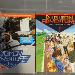 Digimon Adventure Tri Reunion & Digimon Last Evolution Blu Ray