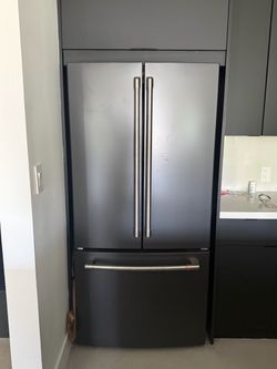 Cafe brand Black Stainless Steel French Door refrigerator
