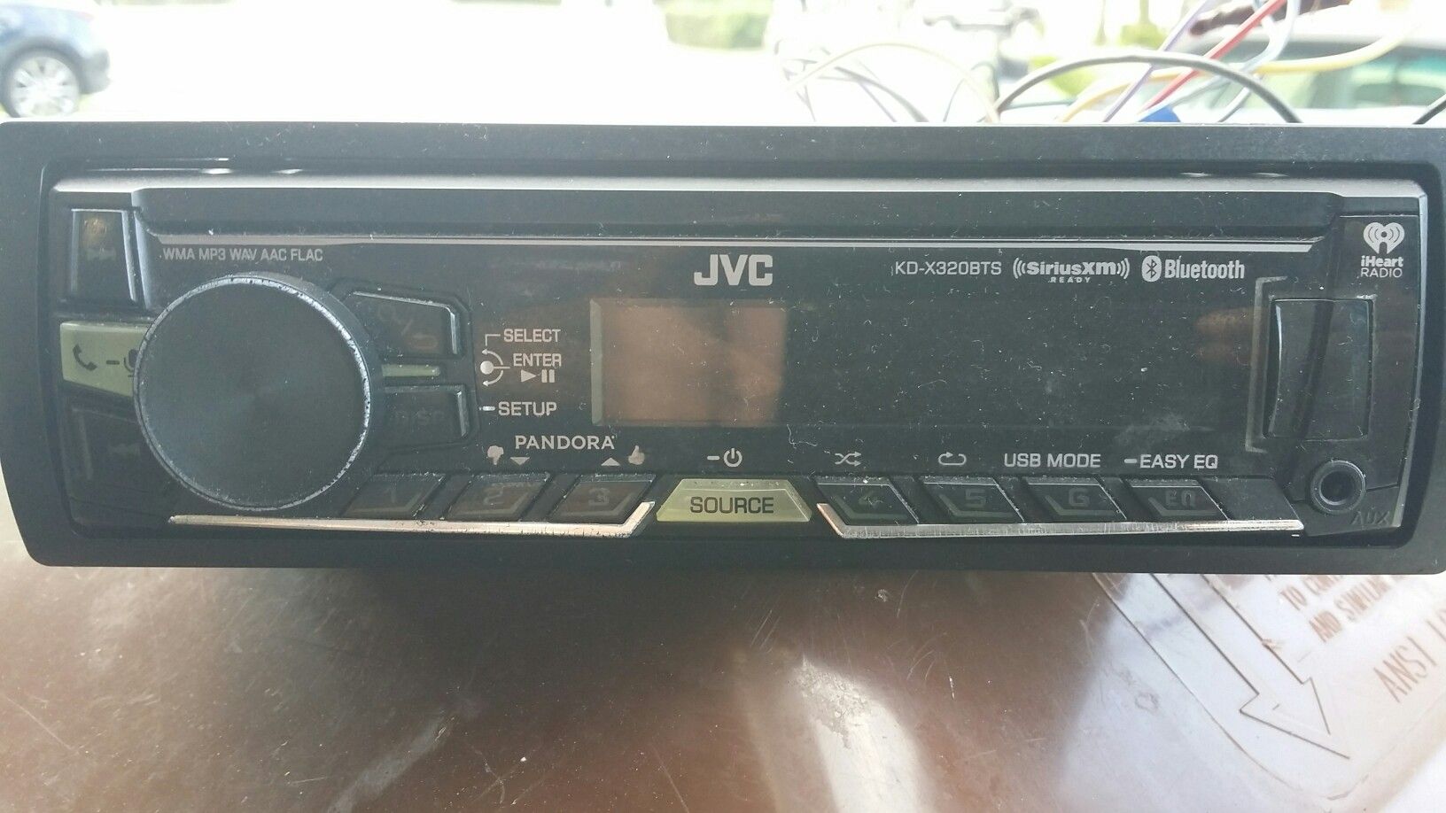 JVC Bluetooth head unit