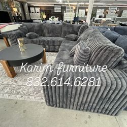 NEW CORDUROY SECTIONAL
