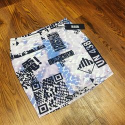 New! Ladies Printed Mini 