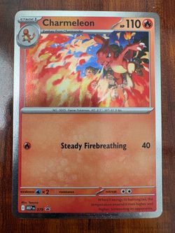 Pokemon Charmeleon 079 Chaos Rising Blister Promo Cosmo Holo MINT 🔥