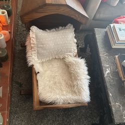 Crib Rocking Crib Solid Wood Heavy 