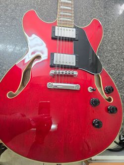 Ibanez Red Guitar (AS7312-TCD 5B-04)