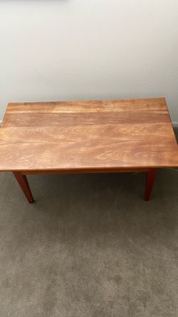 Solid wood coffee table 39 x 21 x 16 inches