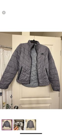 WOMENS XS NORTH FACE JACKET COAT GREY 