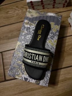 Christian Dior Paris Slide Sandals