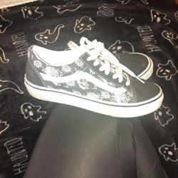 Skull Flame Vans 