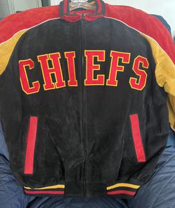 KC CHIEFS  Vintage 100% Suede/Leather Jacket