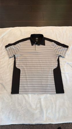 Adidas Striped Golf Polo Shirt