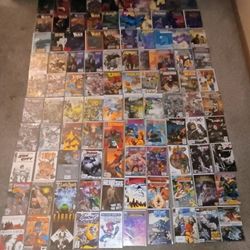 Vintage Comic Books Collection SEE PICS Mint Condition TOP PSA GRADE Entire 155+ Vintage Comic Books Collection In Plastic Sleeves with cardboard.  Vi
