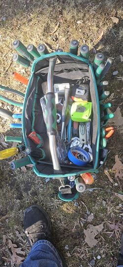 Electrical Maintenance Tool Carrier With Tools