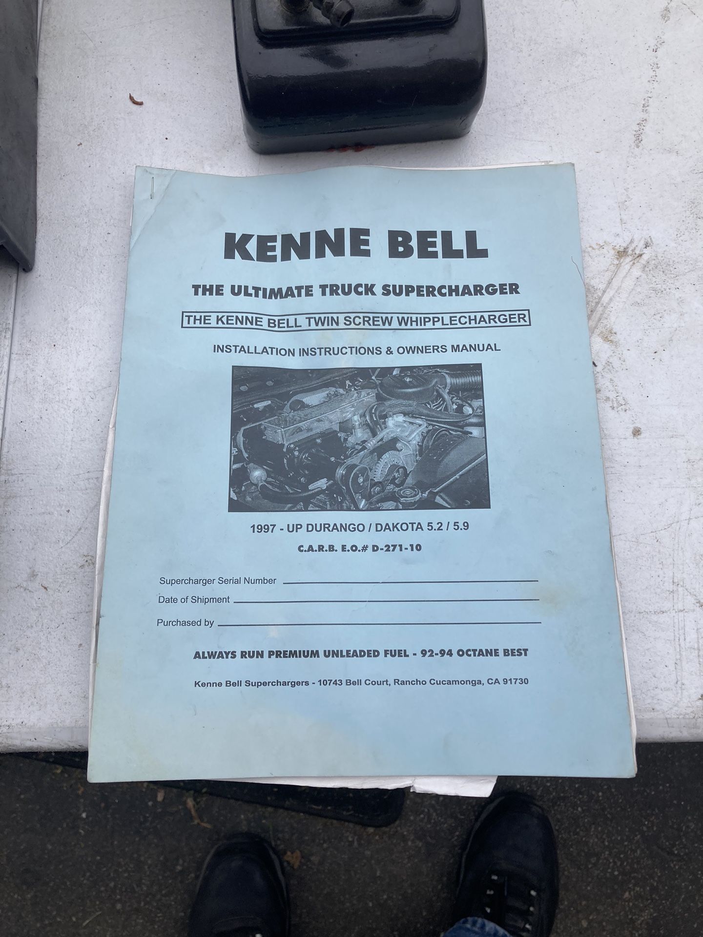 Kenne Bell Supercharger Whipplecharger Dodge Jeep 5.2 5.9 Magnum Parts