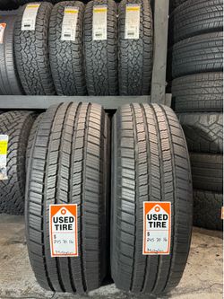 (2) 245/70/16 Michelin