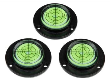 Round Bubble Level for RVs and Trailers - Qty 3