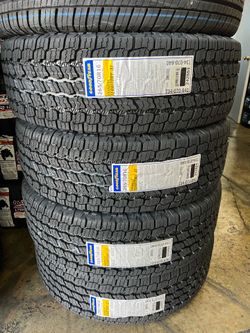 265/70/16 Goodyear wrangler at 4 new tires INSTALLED ✅ instaladas ✅ we do computer Aligment