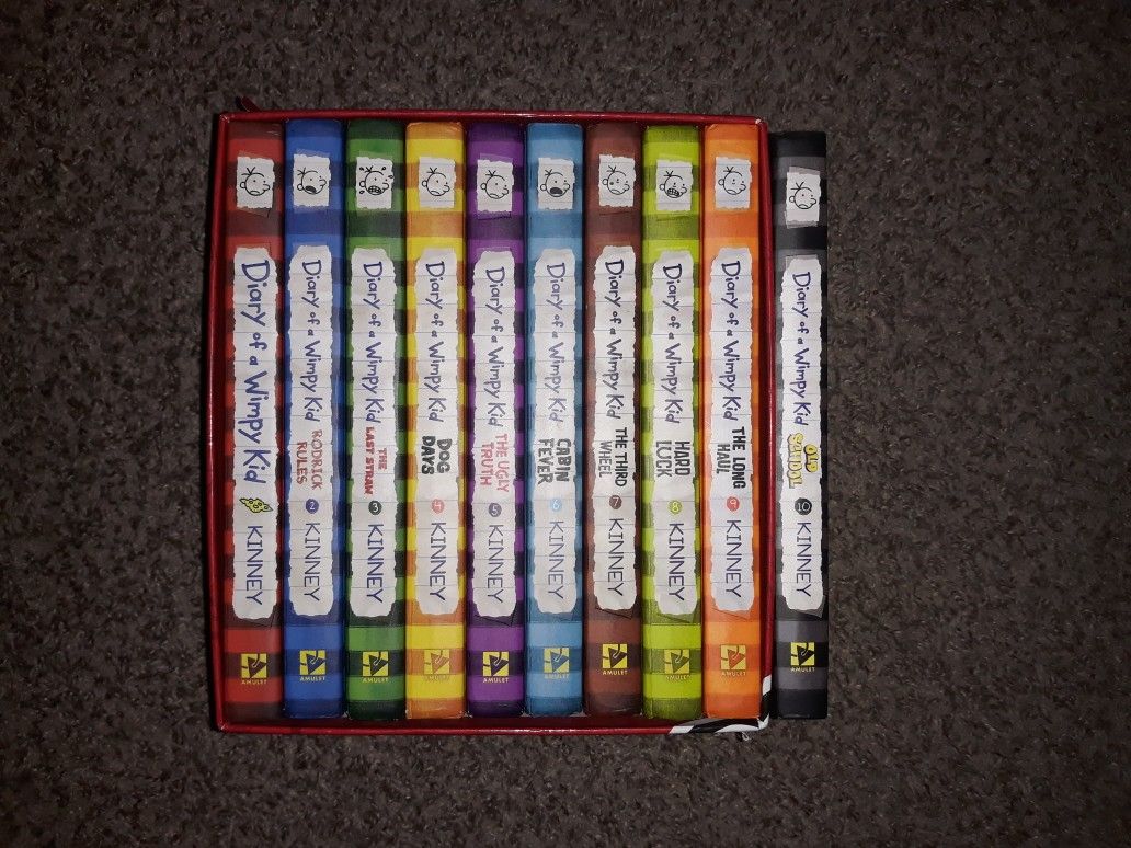 Diary Of A Wimpy Kid Book Set 1-10