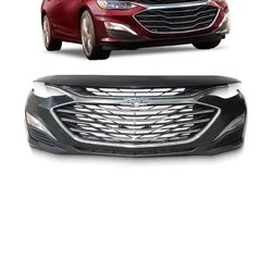 For 2019~2024 Chevy Chevrolet Malibu Front Bumper Kit Cover w/ Grille Fog Light new