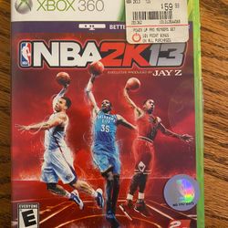 XBOX 360 NBA 2K 13 JAY Z