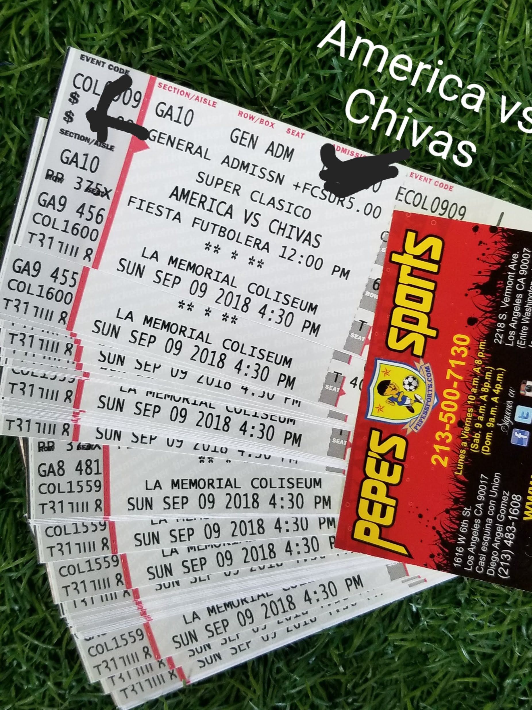 America vs Chivas vendemos Tickets