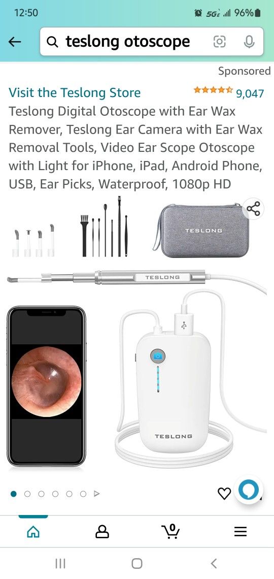 Teslong Digital Otoscope