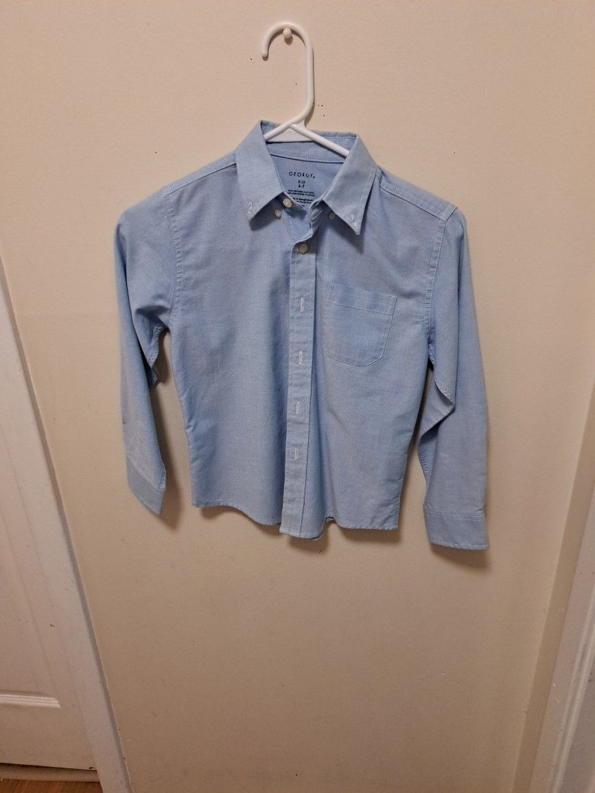 blue dress Shirt for boys