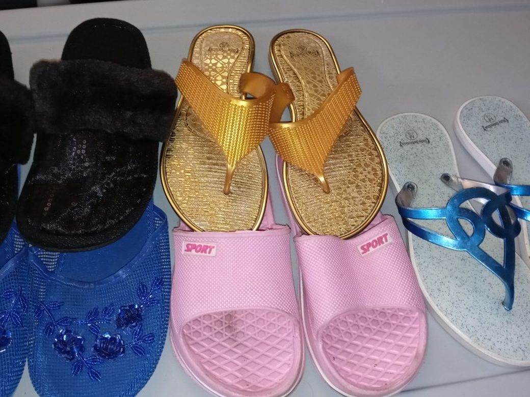 Lady s Sandals. All $20 Size 6 And 6.5