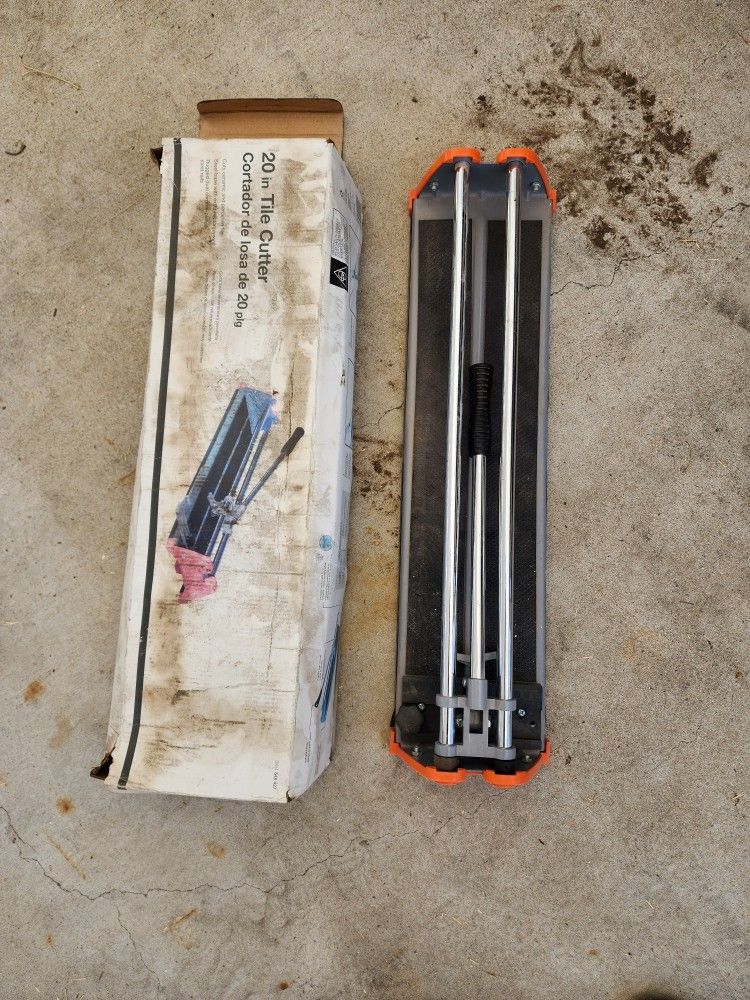 HDX 20in Manual Tile Cutter
