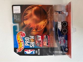 Vintage 1998 Hot Wheels NBA Court Collection Pro Show Team Pack - Houston Rockets (Sealed)