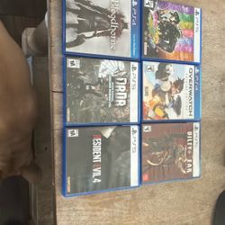 PS4 And Ps5 Games