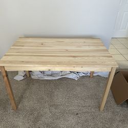 Wood Ikea Desk