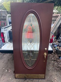 Metal Door prehung/Anderson Storm door