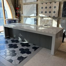 High-End Custom Mont Blanc Executive Desk-3’10-1/4” X  10’1-1/8”