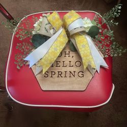 Home Decor. OH HELLO SPRING SIGN