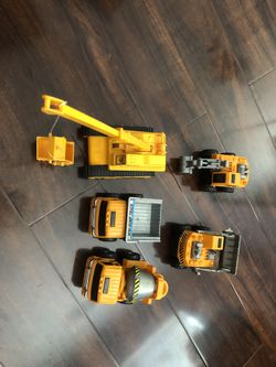 Construction Vehicles Toy Set