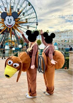 Disney and Pixar Toy Story Slinky Dog Costume for Adults