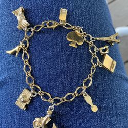 KATE SPADE ♠️ COLLECTIBLE CHARM PARIS TRIP BRACELET 