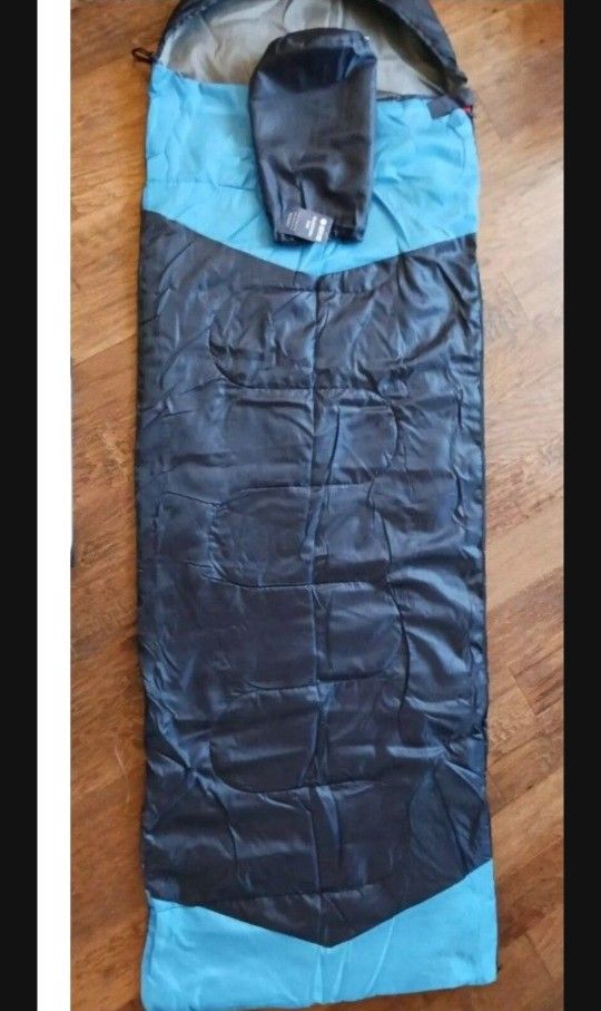 Sleeping Bag Adult Lightweight Nylon Summer - New With Tags